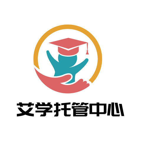 艾学托管技术logo设计