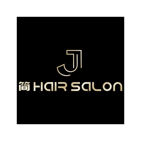 简 HAIR SALONlogo设计