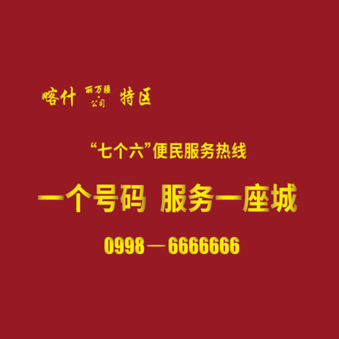 一个号码，服务一座城logo设计