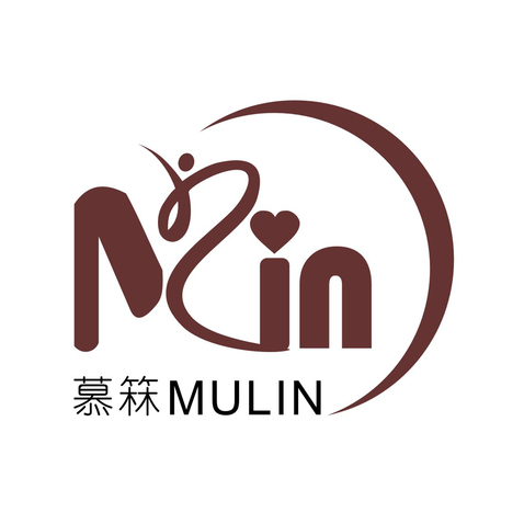 慕箖服装mlin 舞蹈logo设计