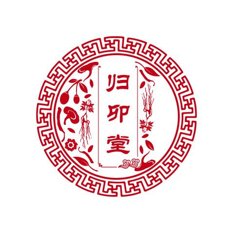 归卯堂logo设计