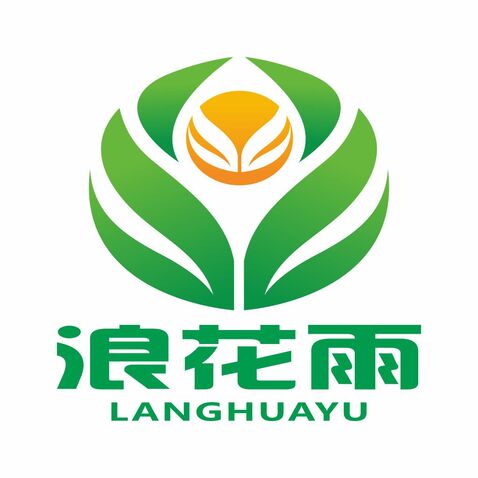 浪花雨logo設計