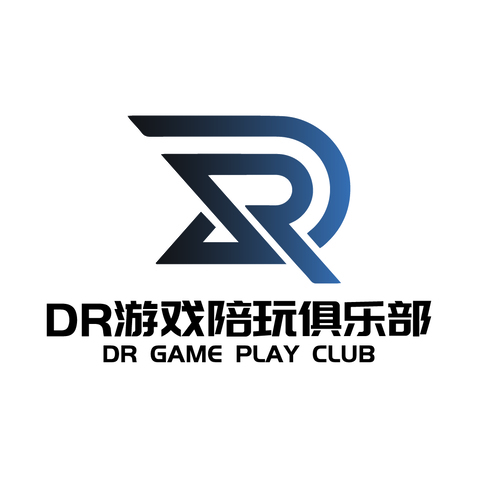 DR游戏陪玩俱乐部logo设计