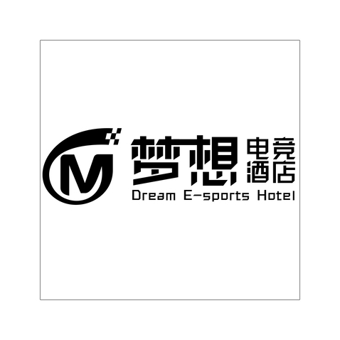 梦想电竞酒店logo设计