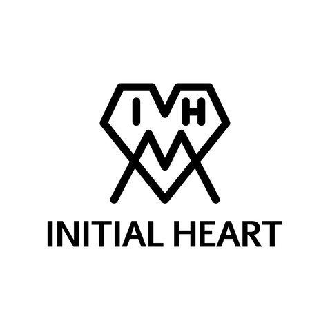 INITIAL HEART  logo设计logo设计