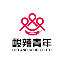 酸辣青年logo设计