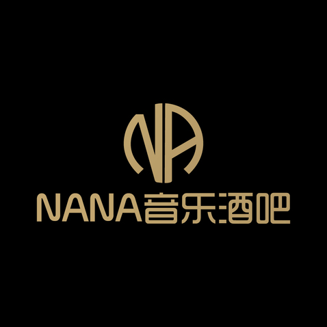 nana酒吧logo设计