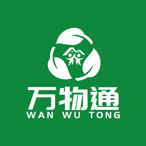 万物通logo设计