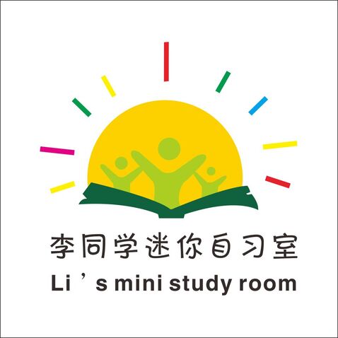 李同学迷你自习室logo设计