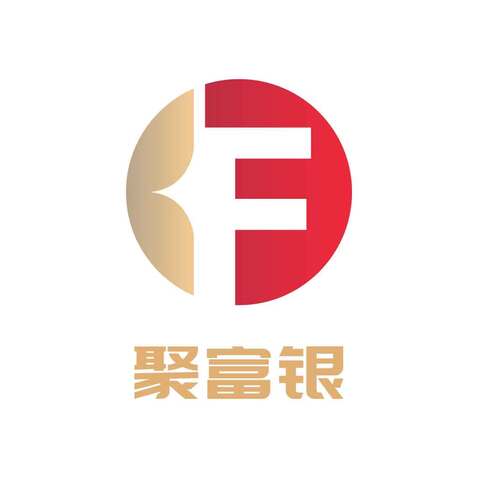 聚富银logo设计