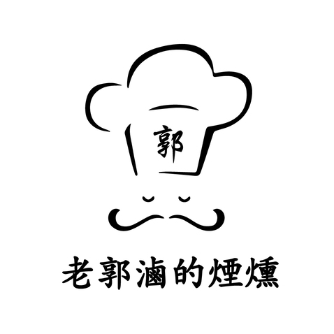 厨师郭logo设计