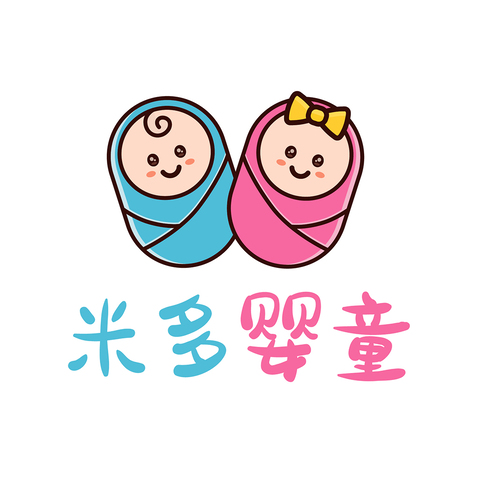 米多婴童logo设计logo设计