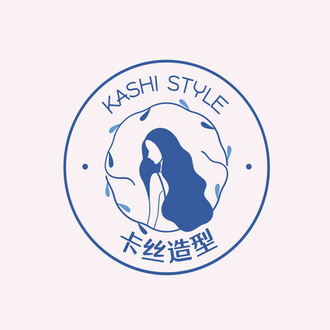 卡丝造型logo设计