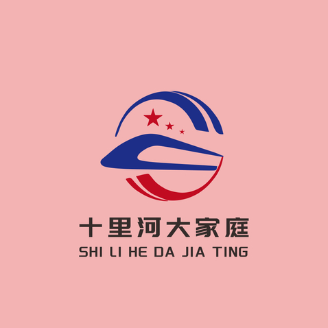 十里河大家庭logo设计