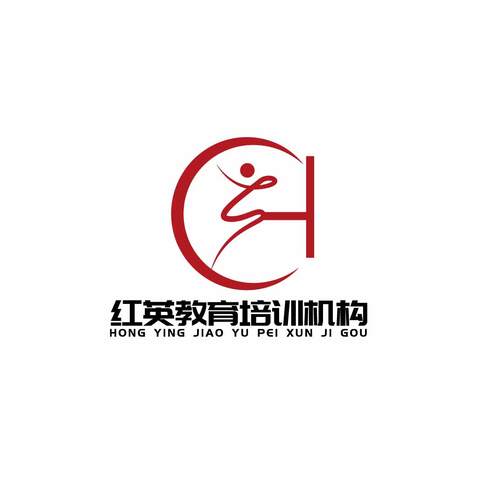 红英教育培训机构logo设计