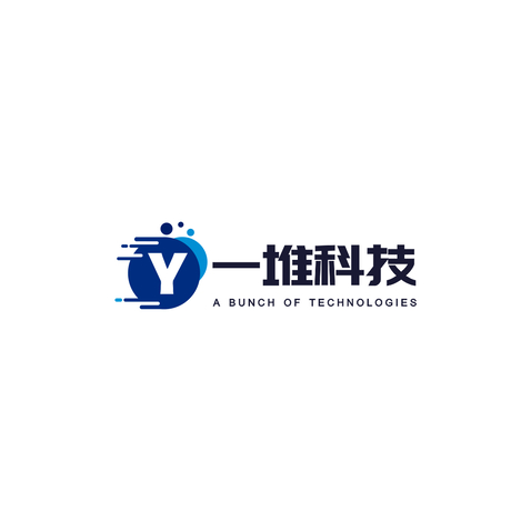 一堆科技logo设计