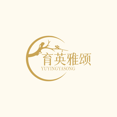 育英雅颂logo设计