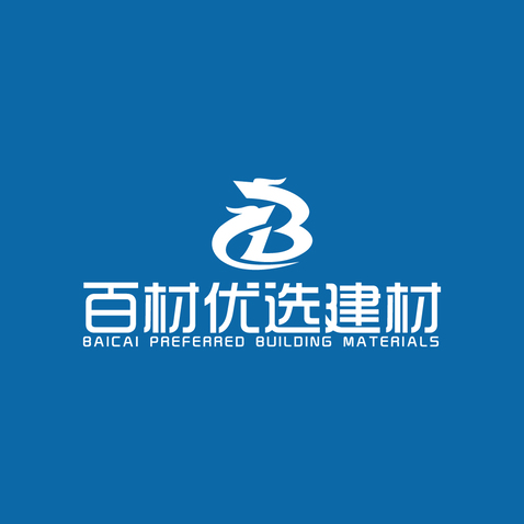 百材优选建材logo设计