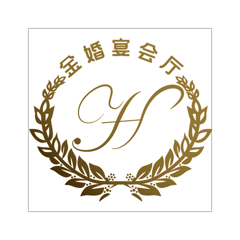 金婚宴会厅logo设计