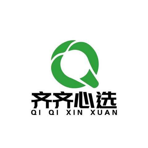 齐齐心选logo设计