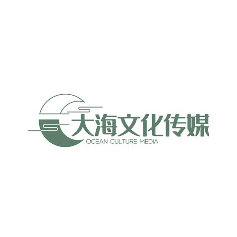 大海文化传媒logo设计