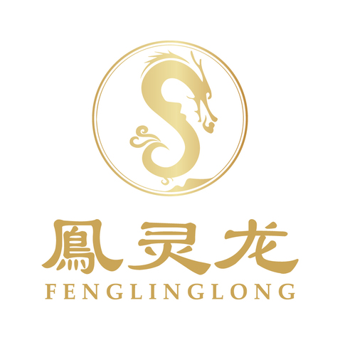 鳯灵龙logo设计