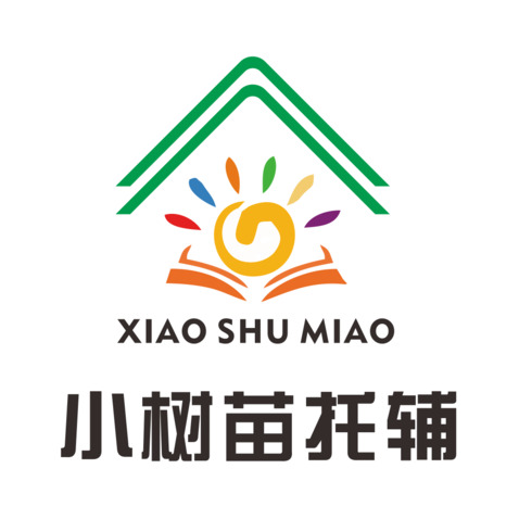 小树苗托辅logo设计