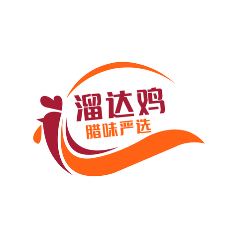 溜达鸡logo设计