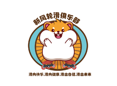 滑轮卡通LOGO