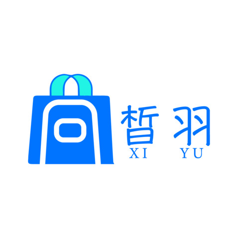 皙羽logo设计