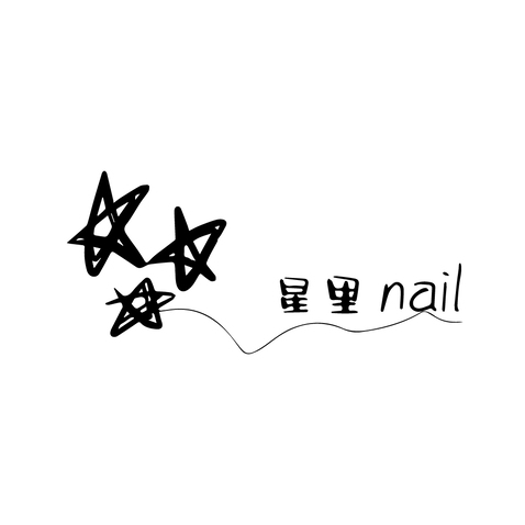 星星naillogo设计