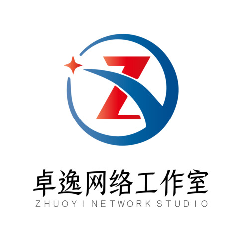 卓逸网络工作室logo设计