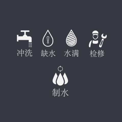 水图标logo设计