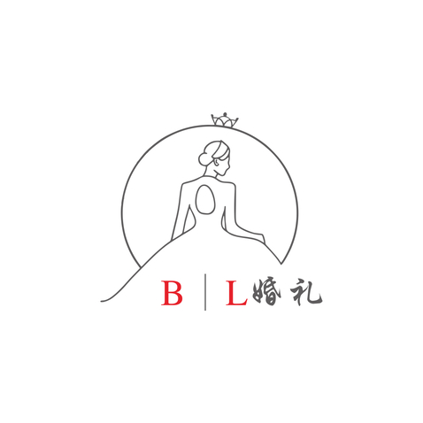 bl婚礼logo设计