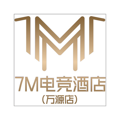 7M电竞酒店logo设计