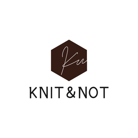 KNIT&amp;NOTlogo设计