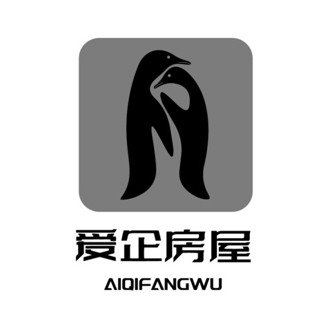 爱企房屋logo设计