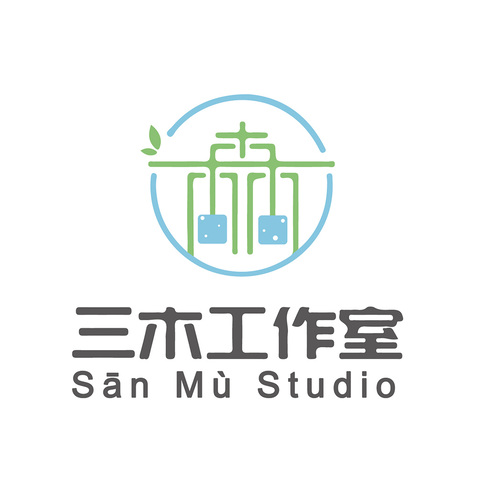 三木工作室logo设计