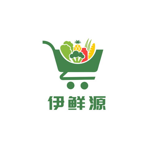 伊鲜源logo设计