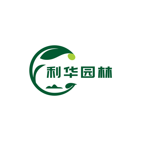 利华园林logo设计