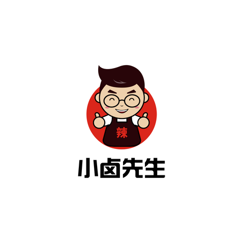 小卤先生logo设计