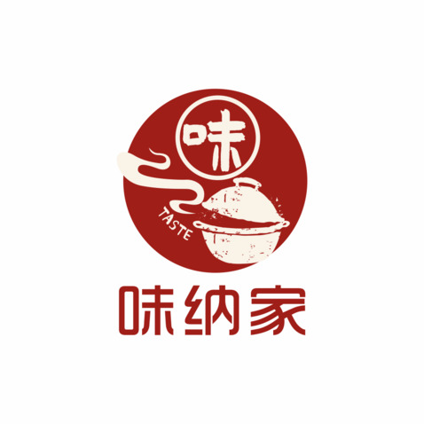 味钠家logo设计