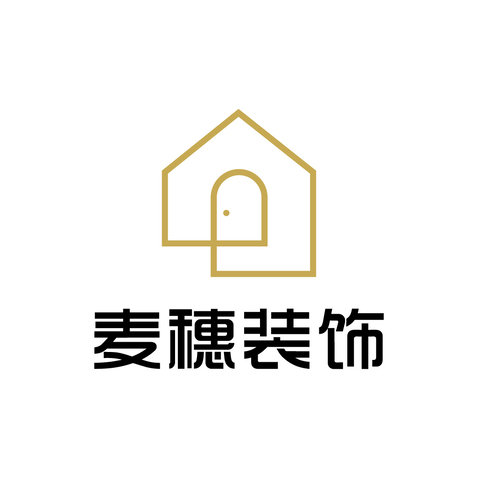 麦穗装饰logo设计