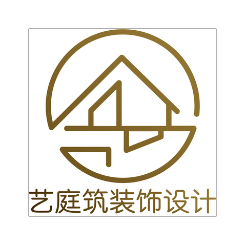 艺庭筑装饰设计logo设计