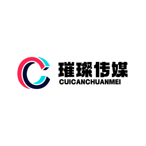 璀璨传媒logo设计