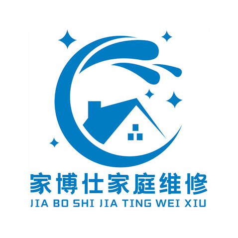 家博仕家庭维修logo设计