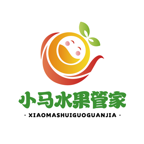 小马水果管家logo设计