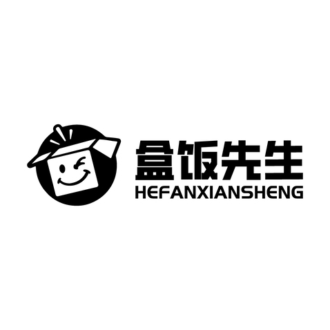 盒饭先生logo设计