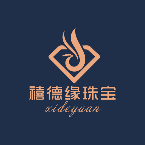 禧德緣珠寶logo設計