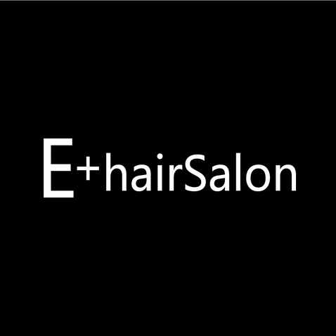 美发E+hairSalonlogo设计